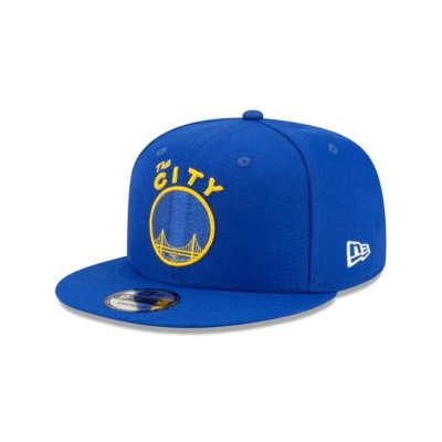 Golden State Warriors Gorra | New Era NBA Hardwood Classic Nights 9fifty Snapback Cap Mexico - Azules
